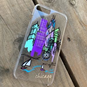 simple chicago iphone 8 plus case